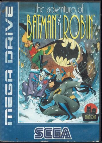 Videogioco SEGA MEGA DRIVE  adventures of Batman Robin ORIGINALE libretto B39 - Foto 1 di 2