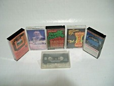 Lot of Six Vintage Country Music Cassette Tapes Hank Williams Jr. and More