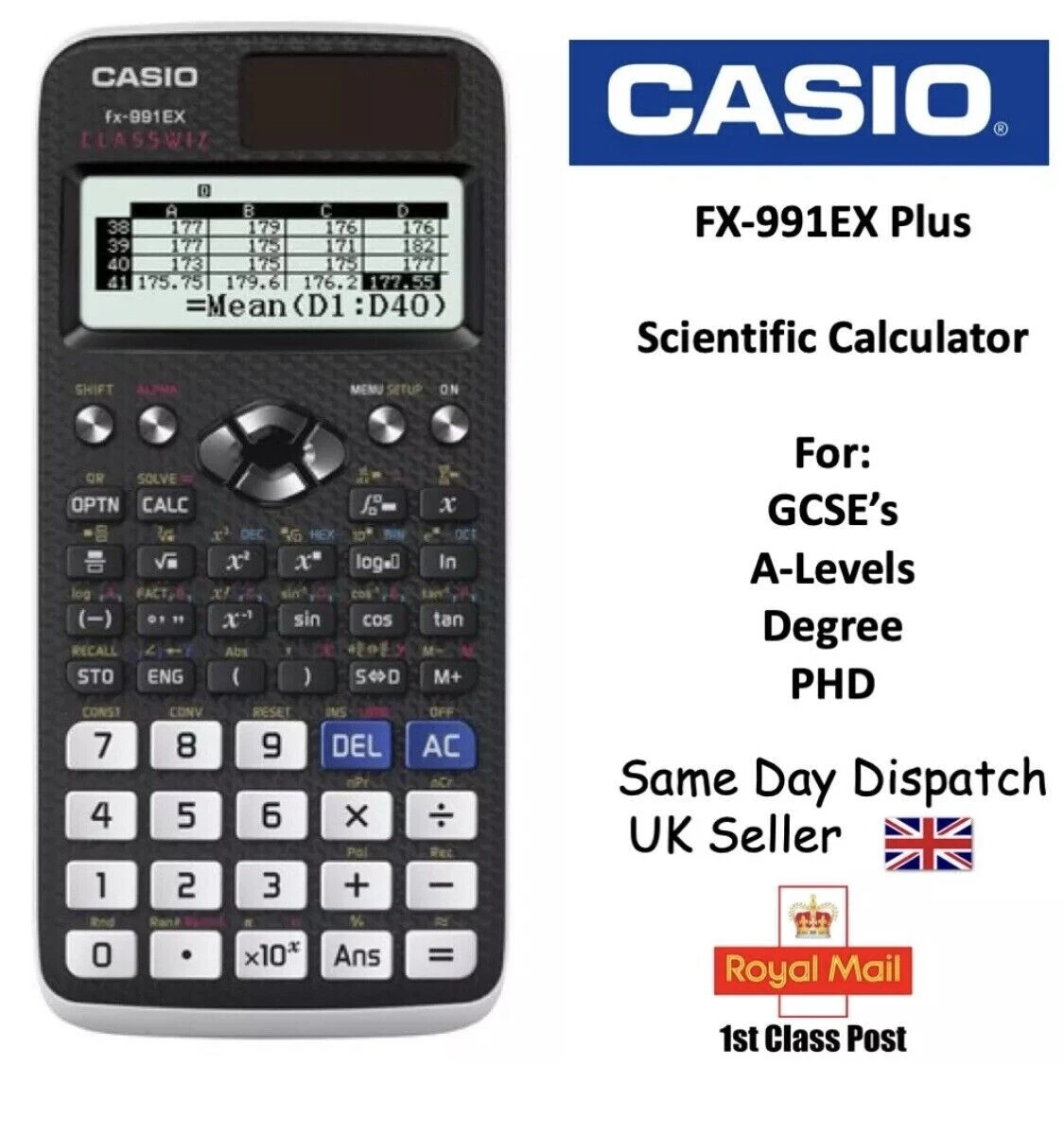 Casio advanced online scientific calculator