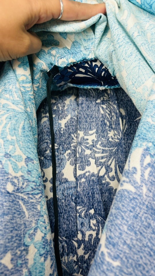 Lauhala Vintage Hawaiian Cotton Kaftan Maxi Dress Large eBay