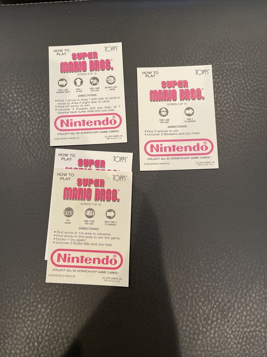 任天堂Word cards 非売品2018 Not for sale] Nintendo Word Cards 2018 | eBay