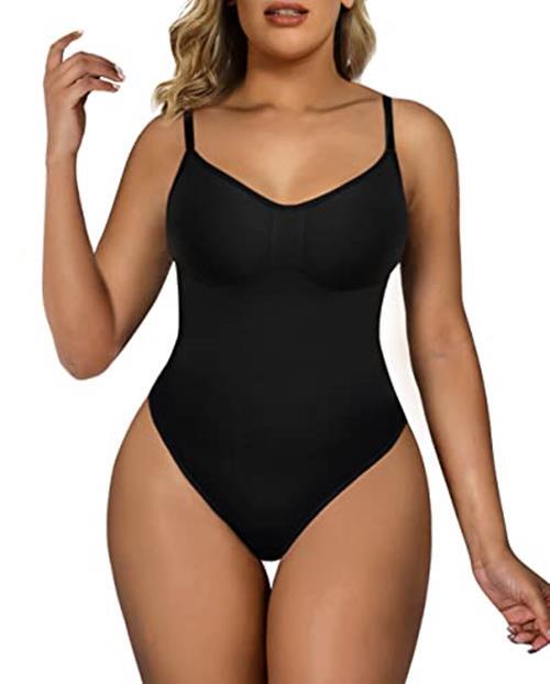 SHAPERX Women's Shapewear Bodysuit Tummy Control Body Assorted Sizes , Colors