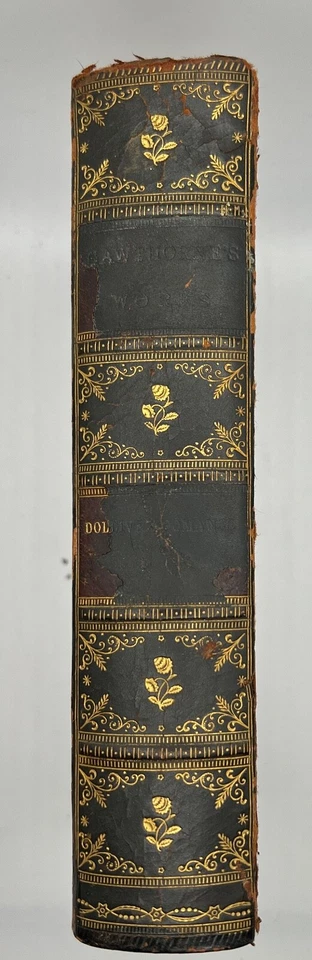 The Complete Works Of Nathaniel Hawthorne Vol 11 Of 12 The Dolliver Romance 1883 - Image 2 of 4