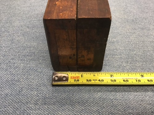 Vintage Razor Hone / Sharpening Stone Natural ? 4” x 1-1/2” x 1” w / Wood Holder - Picture 20 of 20