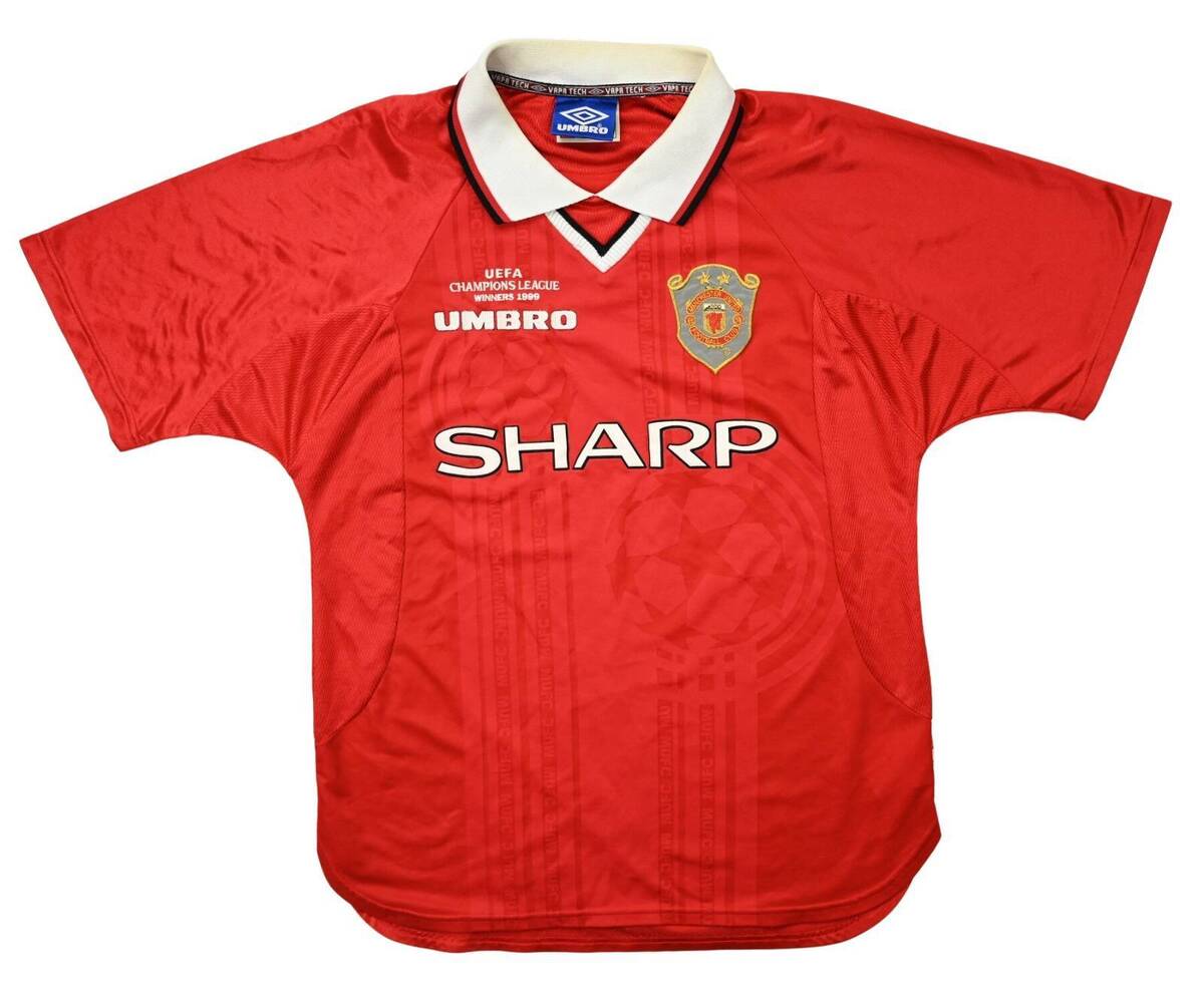 Umbro 1999-00 MANCHESTER UNITED CL WINNERS SHIRT TRIKOT M | eBay Umbro 1999-00 MANCHESTER UNITED CL WINNERS SHIRT TRIKOT M | eBay
