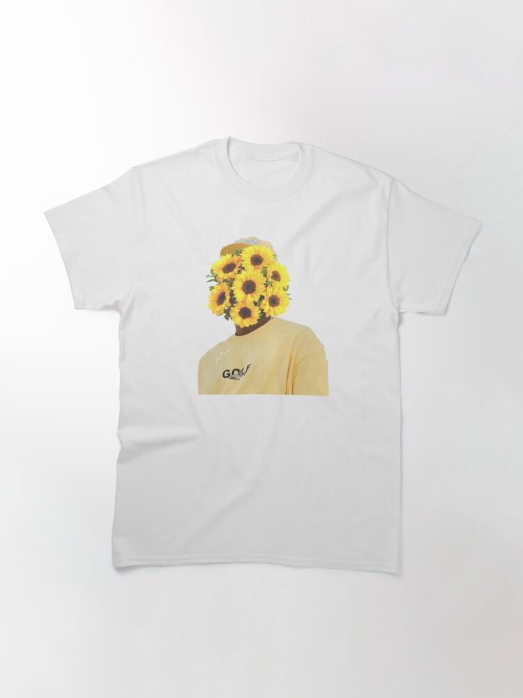 flowers Classic T-Shirt, , WhiteShirt, Vintage Tee, Retro , Tyler the Creator
