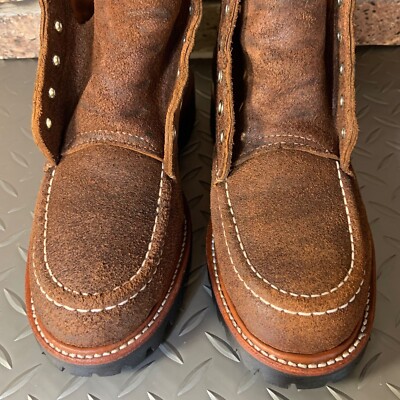 Chippewa Moc Toe Work Boots US7D 25cm Chippewa Made in USA  display picture 2