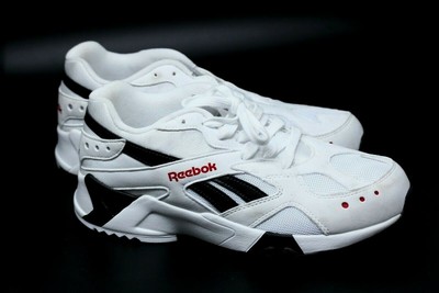 reebok aztrek white black red