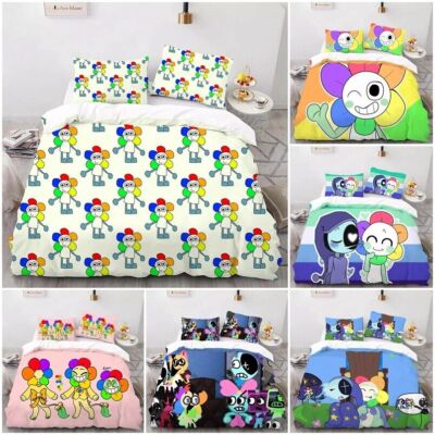 Dandy's World Bettwäsche Set Steppdecke Bettbezug Kissenbezug Single Double Size Geschenk