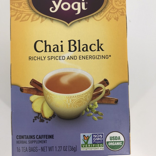 Yogi Chai Black Tea Organic Lot of 3 Boxes 16 each/ 48 Bags BBD 03/12