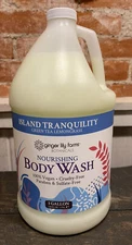 Ginger Lily Farms Botanicals Nourishing Body Wash, Island Tranquility, 1 Gallon