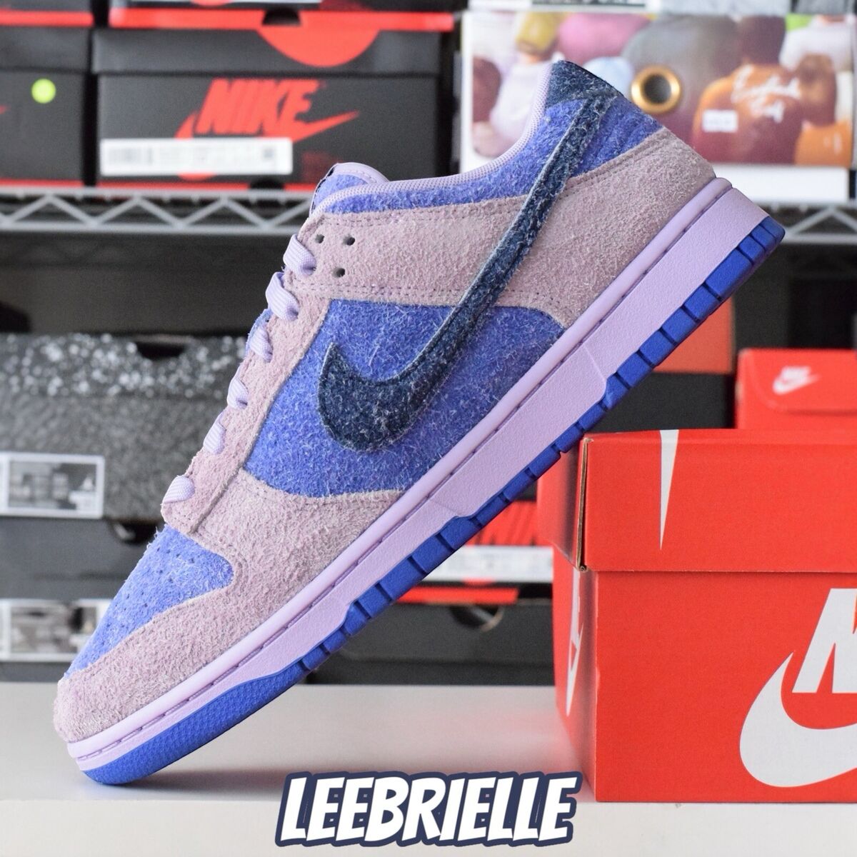 Nike Dunk Low SE Purple Haze Hydrangeas Deep Royal Blue Nike Dunk Low SE Purple Haze Hydrangeas Deep Royal Blue