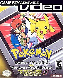 Game Boy Advance Video: Pokémon -- I Choose You & Here Comes the Squirtle  Squad (Nintendo Game Boy Advance, 2004) for sale online