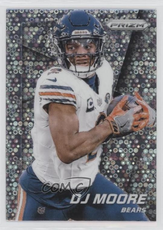 2024 Panini Prizm Prizm Flashback No Huddle Prizm DJ Moore #9 14t3