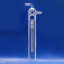 Glass Oil Bubbler Leakproof Liquid Sealing Tube for Laboratory Glassware