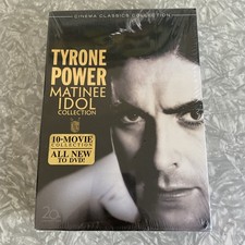 NEW Tyrone Power Matinee Idol Collection 10 Films + 4 Docs 5-DVD Boxset SEALED