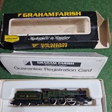 N gauge Locomotive, Graham Farish 1444. Castle Class Caerphilly Castle  GWR