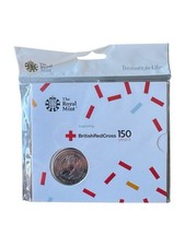 2020 Royal Mint British Red Cross 150 Years £5 BU Pack
