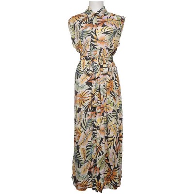 Billabong, Blusenkleid, Größe: M, Mehrfarbig, Viskose, Blumen, Damen #nYi