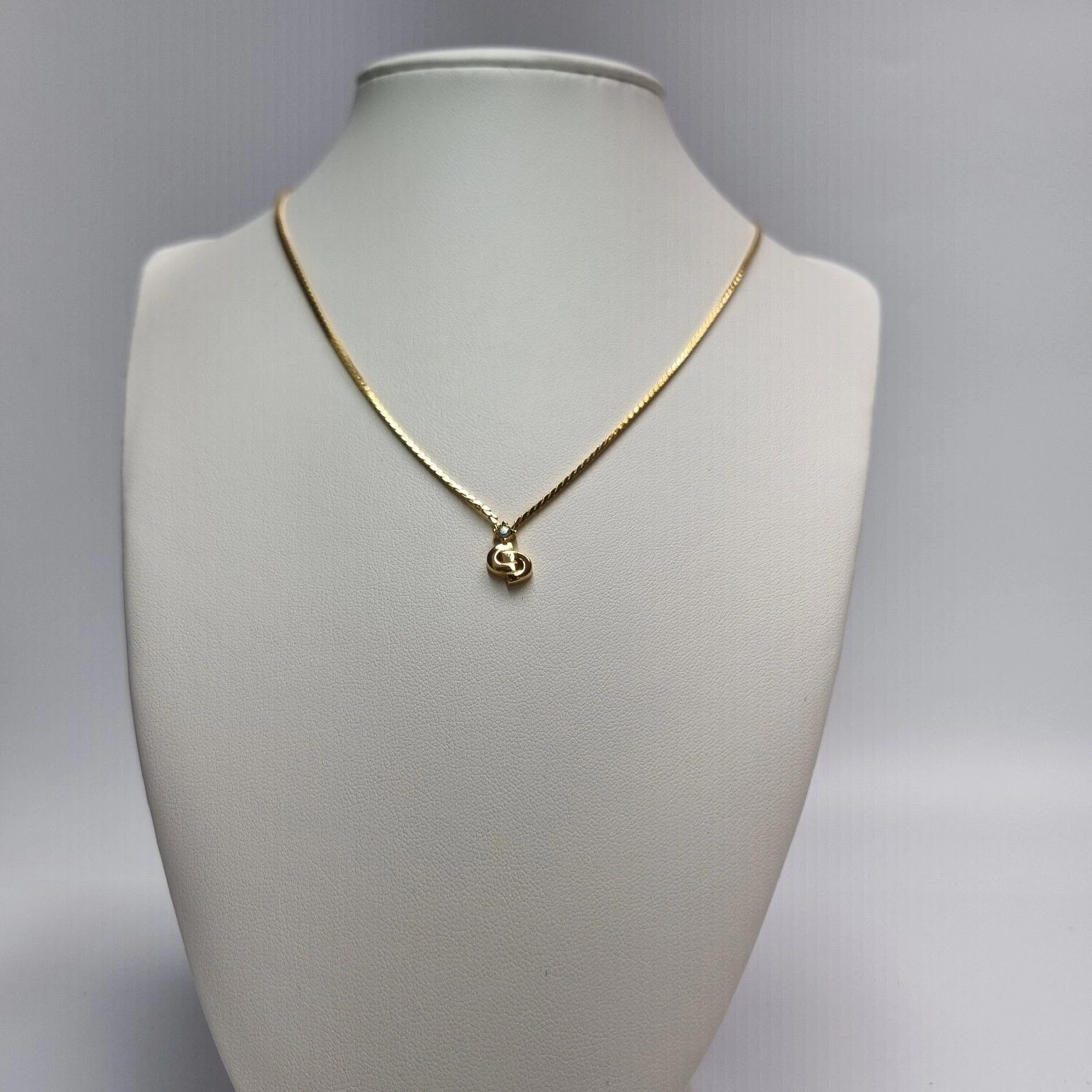 Collana Dior Mini CD Logo Pietra 503 81 140736096