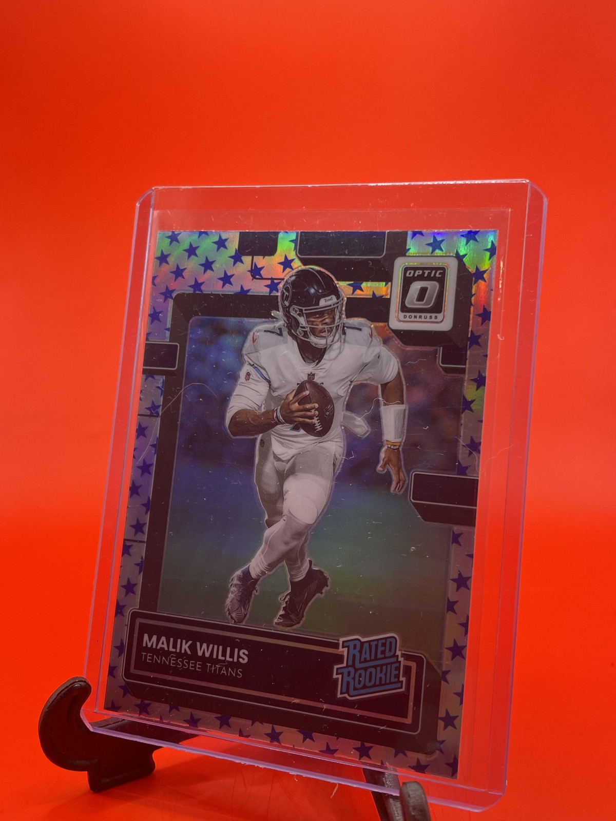 2022 Donruss Optic #203 Malik Willis Fire