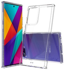 Funda delgada transparente transparente AquaFlex para Samsung Galaxy Note 20 Ultra