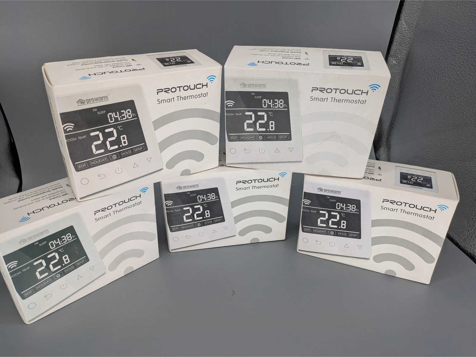 Prowarm ProTouch WiFi Smart Underfloor Heating Thermostat White -WHITE
Opens in a new window or tab
