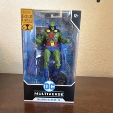 MCFARLANE TOYS DC MULTIVERSE MARTIAN MANHUNTER GOLD LABEL ACTION FIG 12