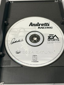 Andretti Racing (Sega Saturn, 1996) Tested Working