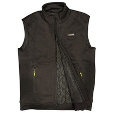 Mens Quilted Padded Body Warmer Gilet Warm Winter Outdoor Sleeveless Fleece Vest