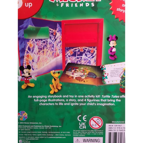 Mickey Mouse and Friends - Tattle Tales Christmas Toy and Book - 第 5/5 張圖片