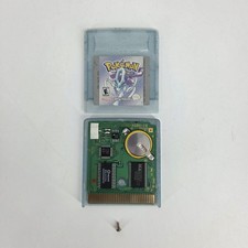 Pokemon Crystal Gameboy Color AUTHENTIC NEW BATTERY Tested And Working