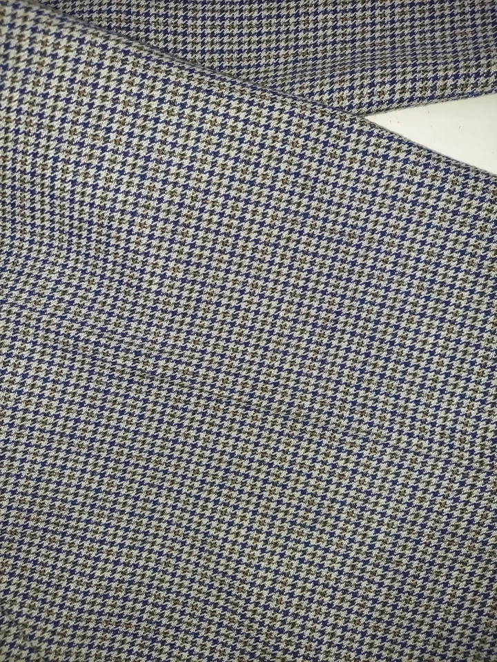 Pantalones para mujer años 80 plisados bolsillos de pierna cónica pata de gallo algodón pequeño 6 pequeños M Foto 4 de 4