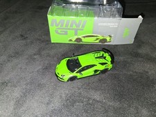 Mini GT 1/64 Lamborghini Aventador SVJ  Verde Mantis #391