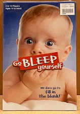 Go BLEEP Yourself  Ages 18+  Playmonster  4+ players  SEALED Party Game