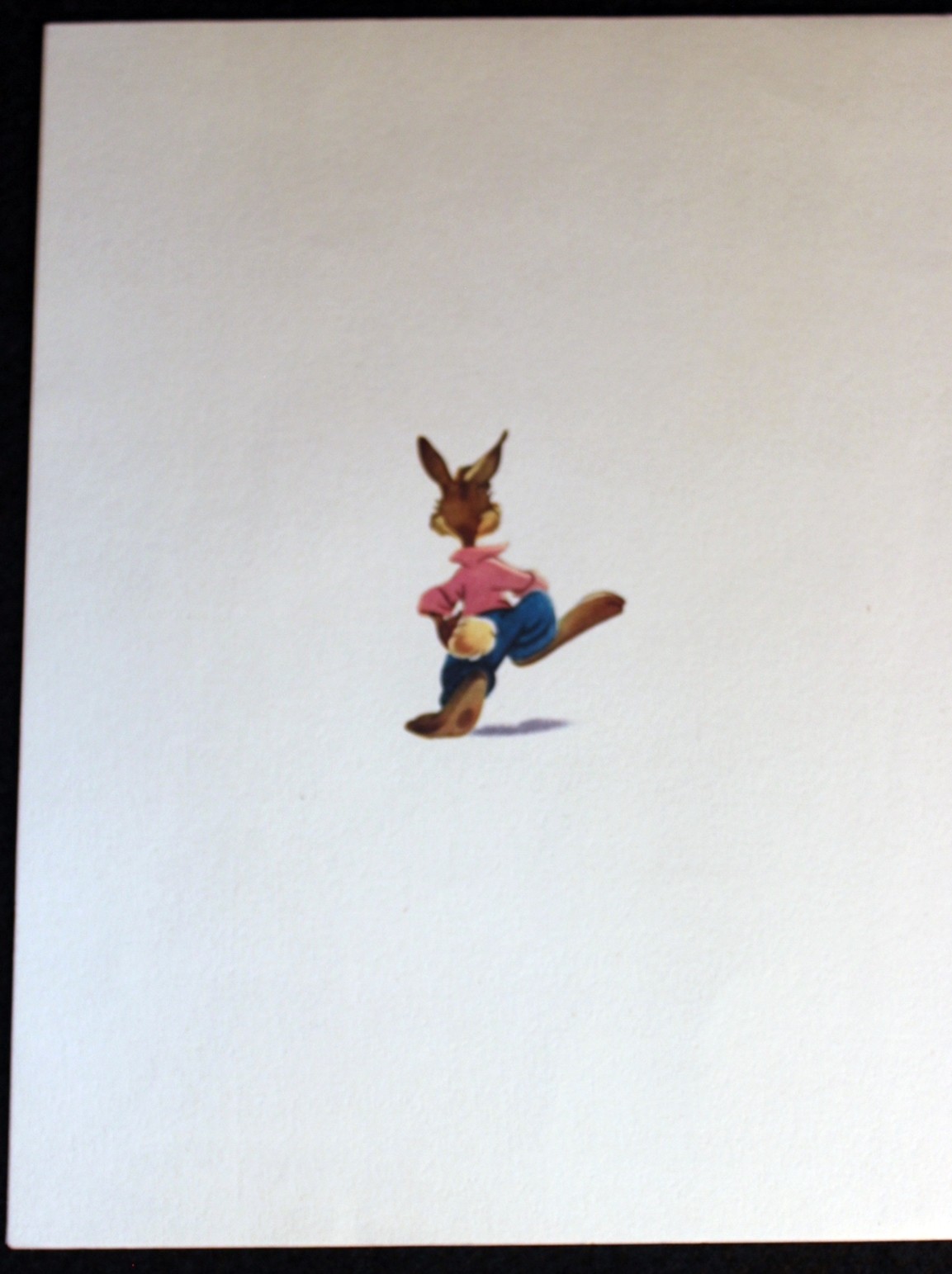 Walt Disney 1946 Studio Staff Vintage Christmas Card Song of the South Calendar