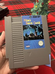 NES Milon&rsquo;s Secret Castle 1988, Tested Original Owner Cartridge/Sleeve/Manual