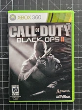 Xbox 360 Call Of Duty Black Opps II Custom Case - NO Game No Manual