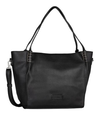 Gabor Carmela Zip Shopper L Schultertasche Tasche Black schwarz
