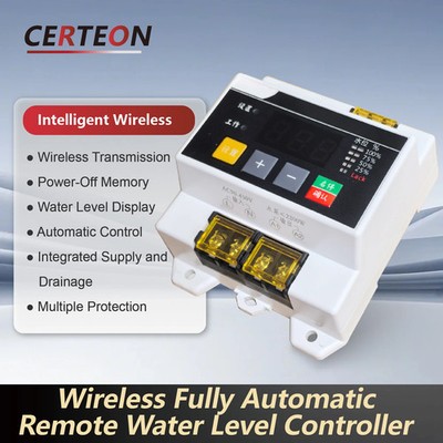 Fully Automatic Water Supply Controller with Water Level Switch for Home Use