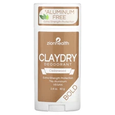 Bold, ClayDry Deodorant, Cedarwood, 2.8 oz (80 g)