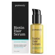 Biotin Hair Growth Serum Advanced Topical Formula To Help Grow Healthy, Stron...