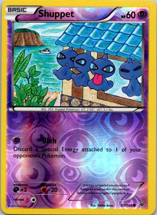 Shuppet Reverse Common XY - Roaring Skies 30/108 LP