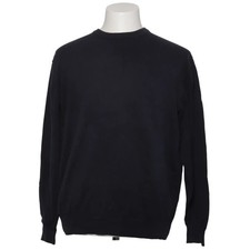 Peter Fitch, Strickpullover, Größe: M, Blau, Baumwolle, Einfarbig #EAi