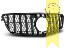 Sportgrill Kühlergrill für Mercedes Benz W212 E Klasse schwarz glänzend