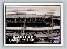 1990 Score #701 Lights Out: Candlestick Baseball Card