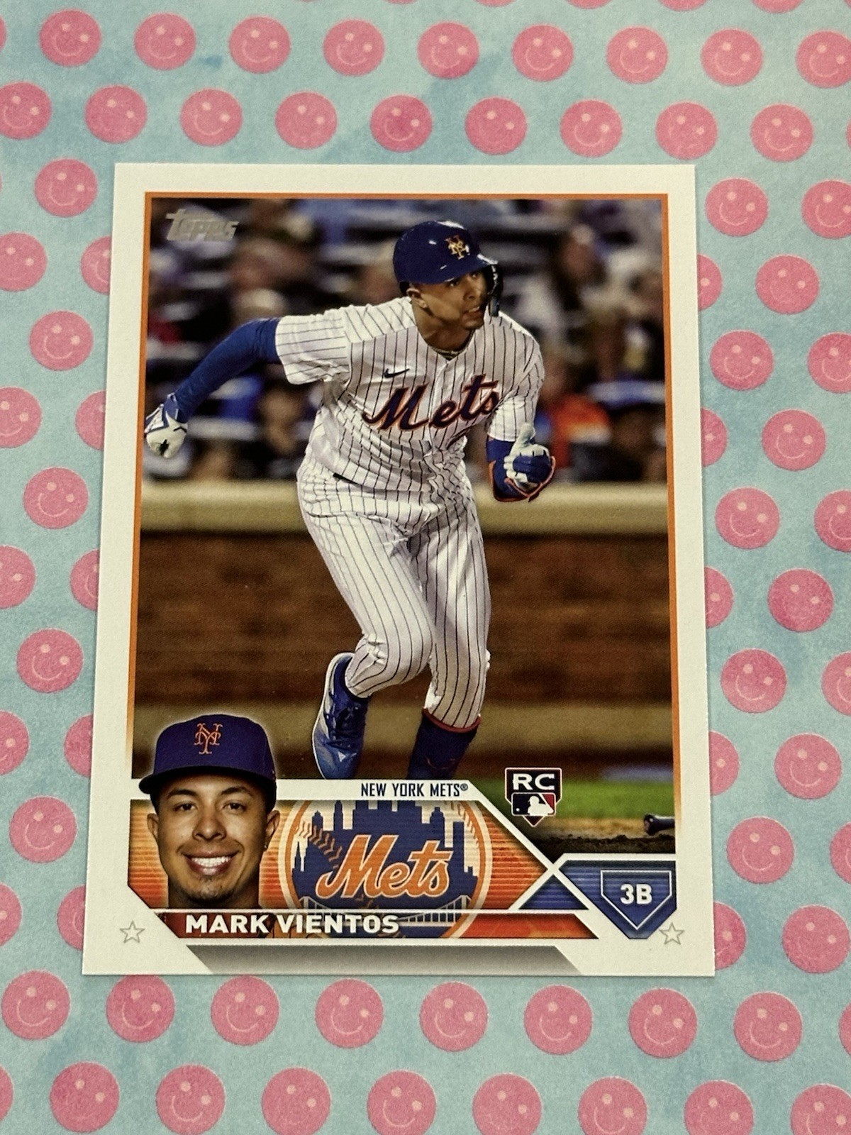 2023 Topps Series 2 Mark Vientos Rookie #550 New York Mets RC (G)