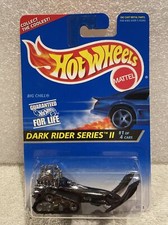 Hot Wheels Dark Rider Series 2 RARE Big Chill Snowmobile BLISTERPACK CARDED