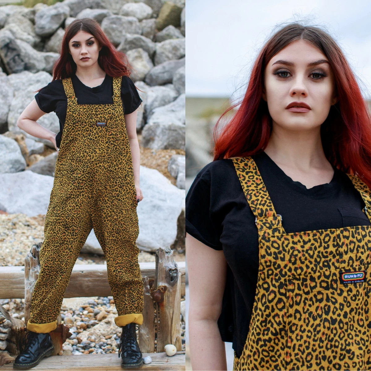 Leopard overalls sales