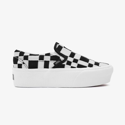 VANS★CLASSIC SLIP ON★BLACK&WHITE★チェック★兼用★22~30cm s-l400.jpg